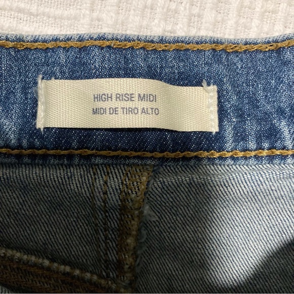 Universal Thread Blue Jean Shorts High-Waisted Cuffed | Size 8/29 - Picture 15 of 15